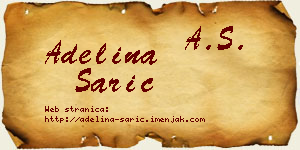Adelina Sarić vizit kartica
